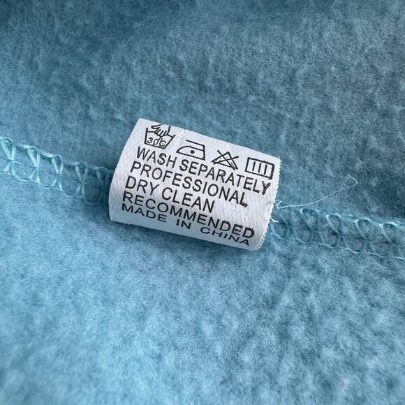 Light Blue Hallmark Christmas Sweatshirt Women’s Large 100% Cotton - Picture 9 of 10